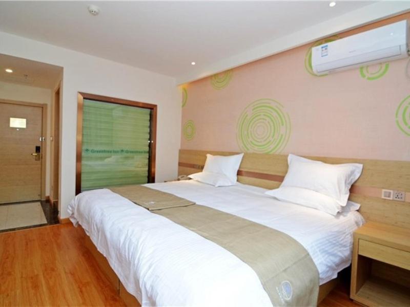 Greentree Inn Xi'An Railway Station Airport Bus Wulukou Subway Station Business Hotel Bagian luar foto
