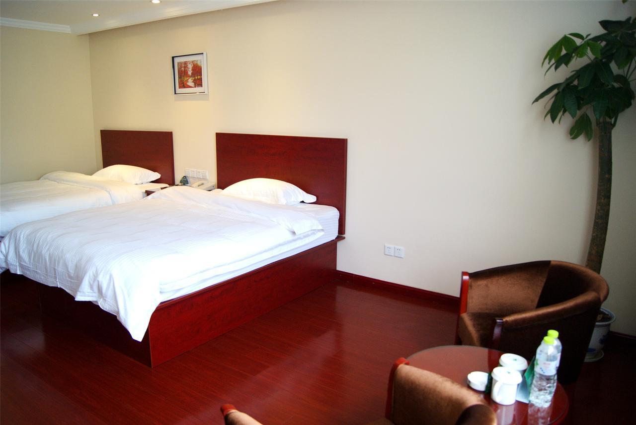 Greentree Inn Xi'An Railway Station Airport Bus Wulukou Subway Station Business Hotel Bagian luar foto