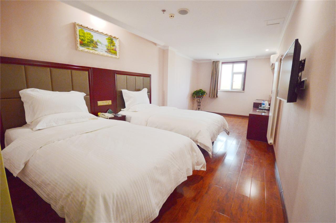Greentree Inn Xi'An Railway Station Airport Bus Wulukou Subway Station Business Hotel Bagian luar foto