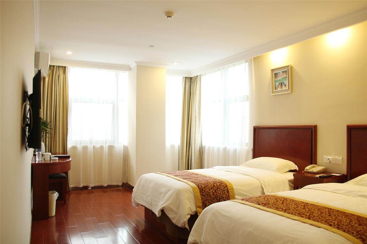 Greentree Inn Xi'An Railway Station Airport Bus Wulukou Subway Station Business Hotel Bagian luar foto