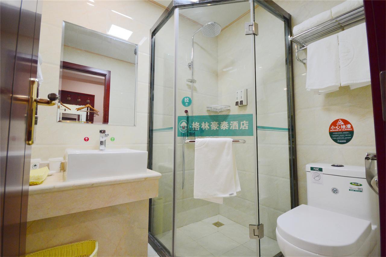 Greentree Inn Xi'An Railway Station Airport Bus Wulukou Subway Station Business Hotel Bagian luar foto